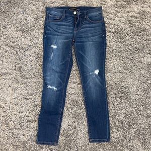 Express Mid Rise Cropped Legging